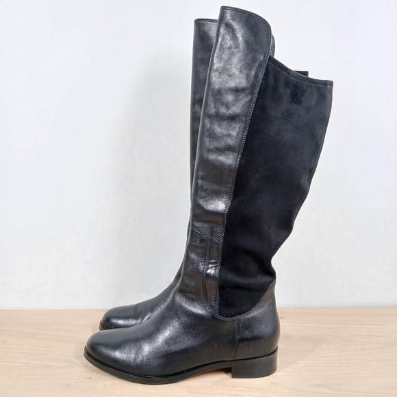 cole haan nike air riding boots